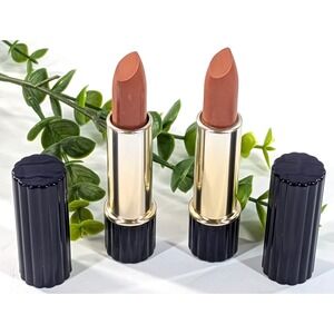 NEW LOT 2!💋Estee Lauder Vintage All-Day Lipstick *Fresh Ginger* Full Sz Ribbed